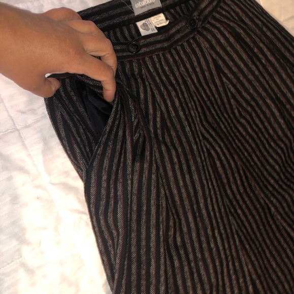 Vintage wool intuition skirt size 8 - Picture 3 of 4